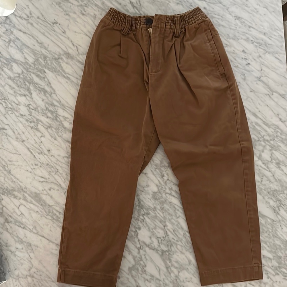 Zara Boys Pleated Chino Pants